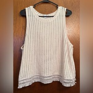 Frayed Tank Top